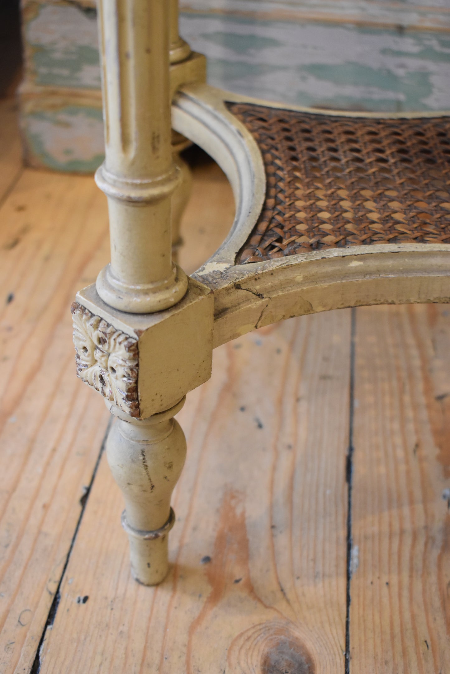 French Marble Topped Table