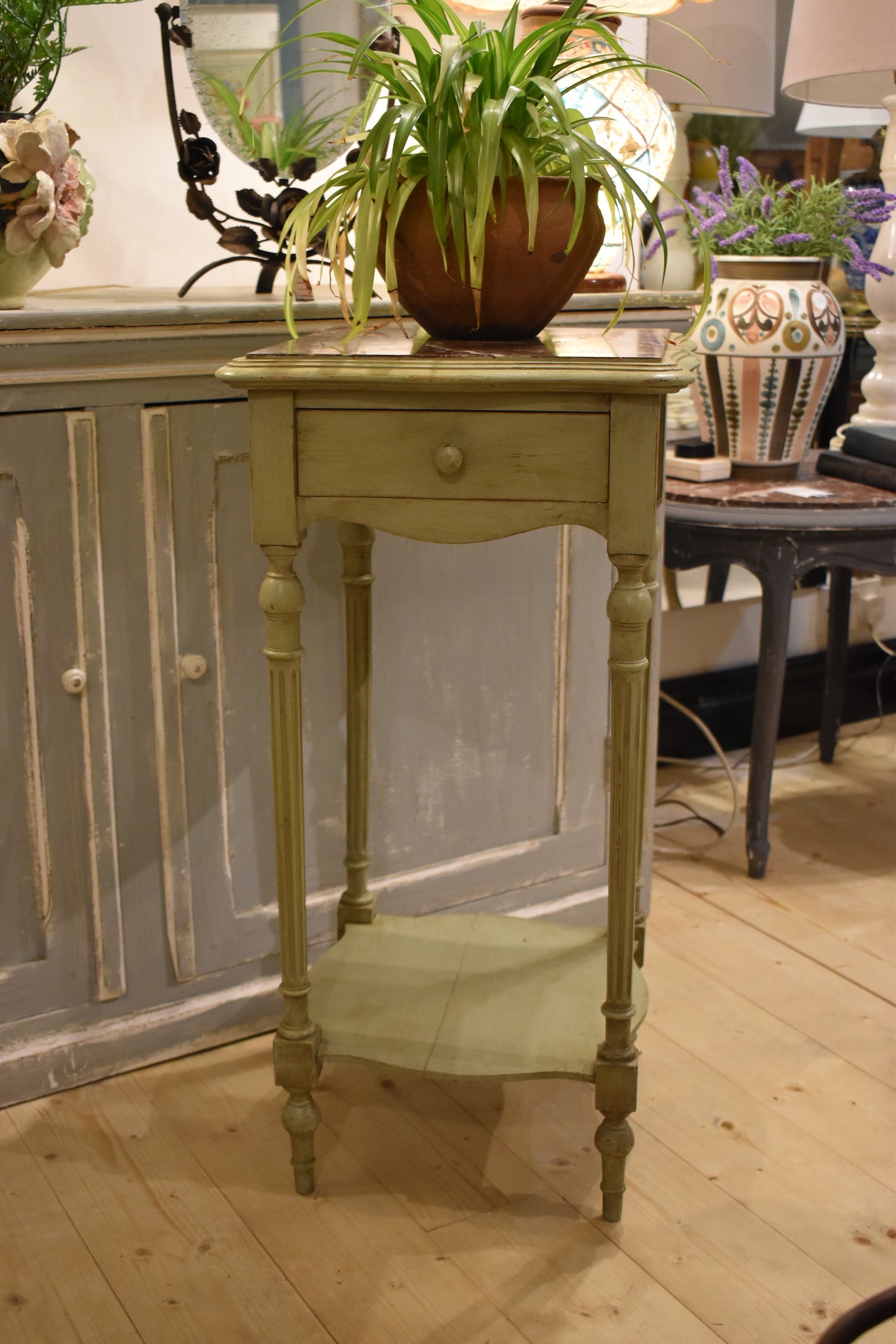 French Marble Topped table