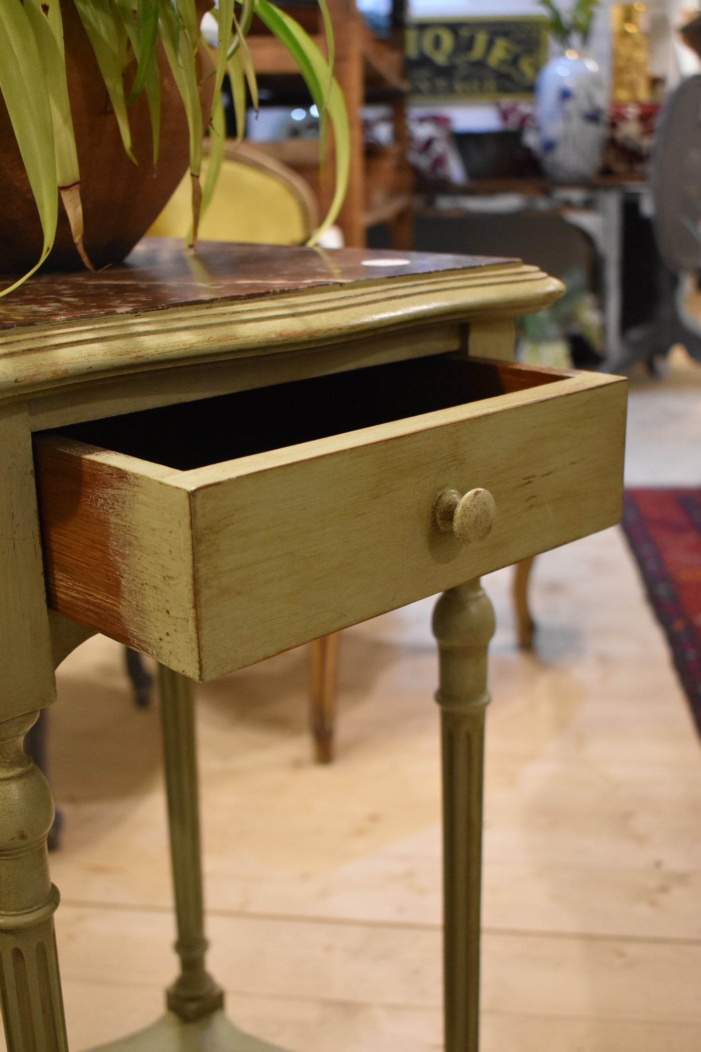 French Marble Topped table