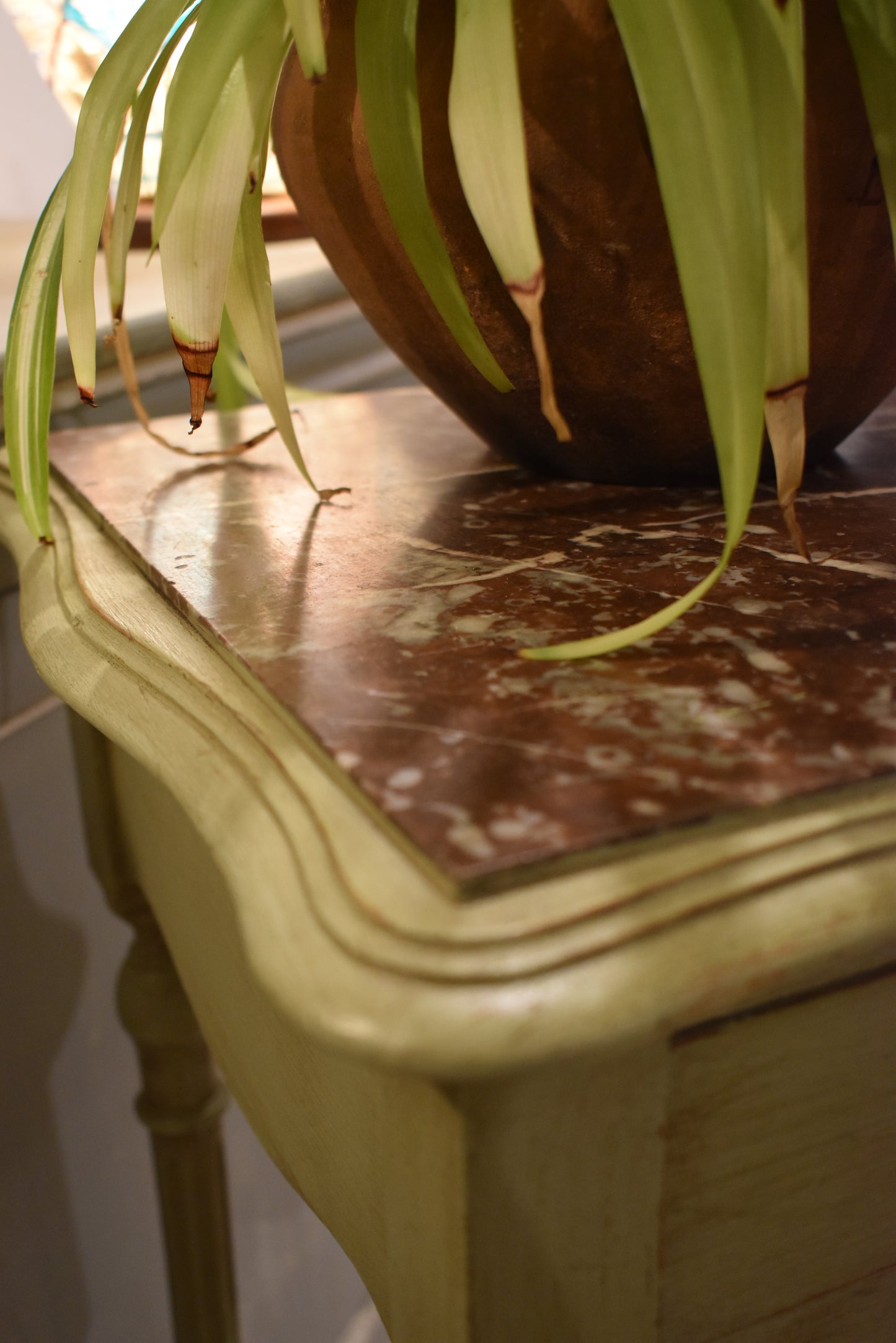 French Marble Topped table