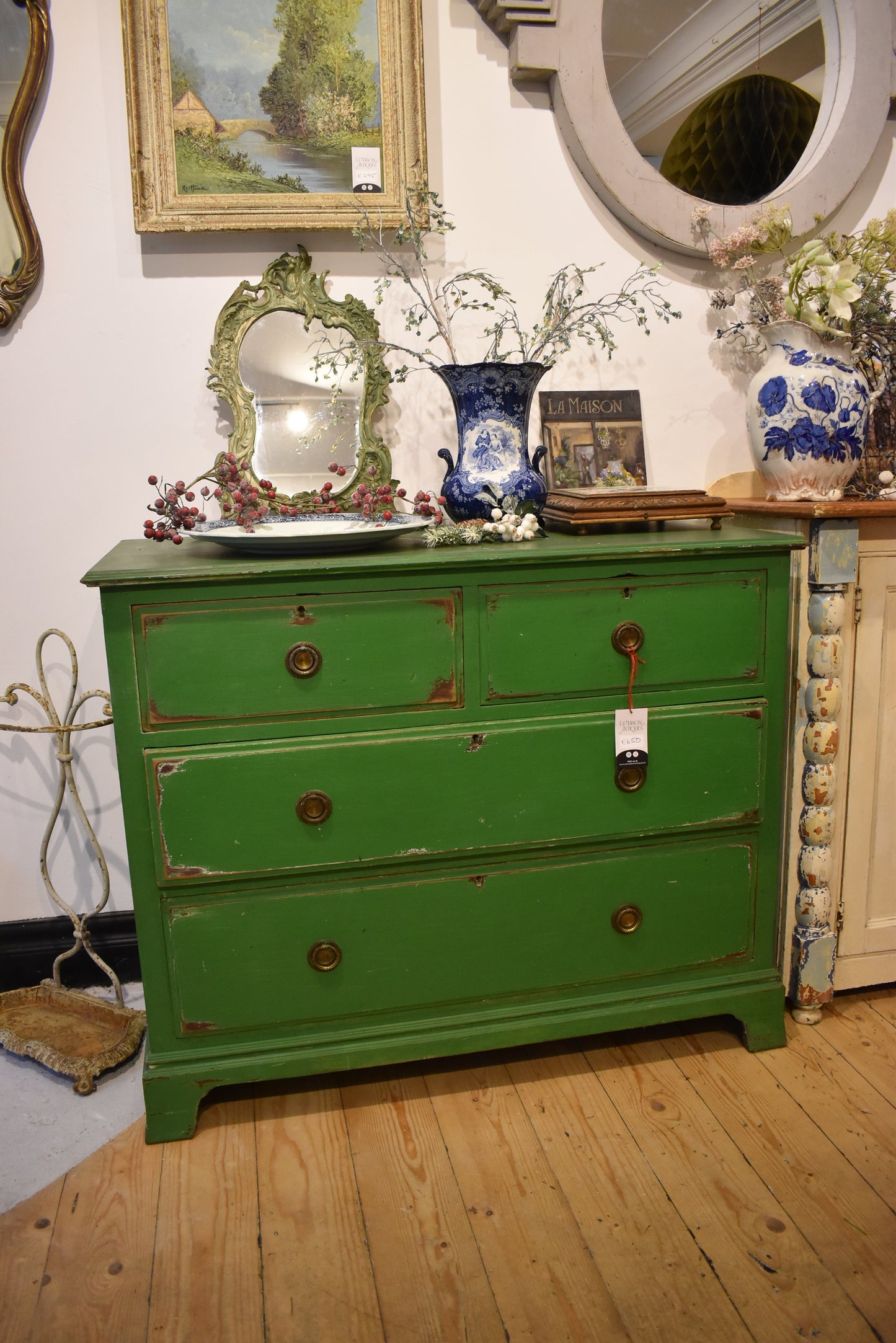 Antique painted Chest of Drawers