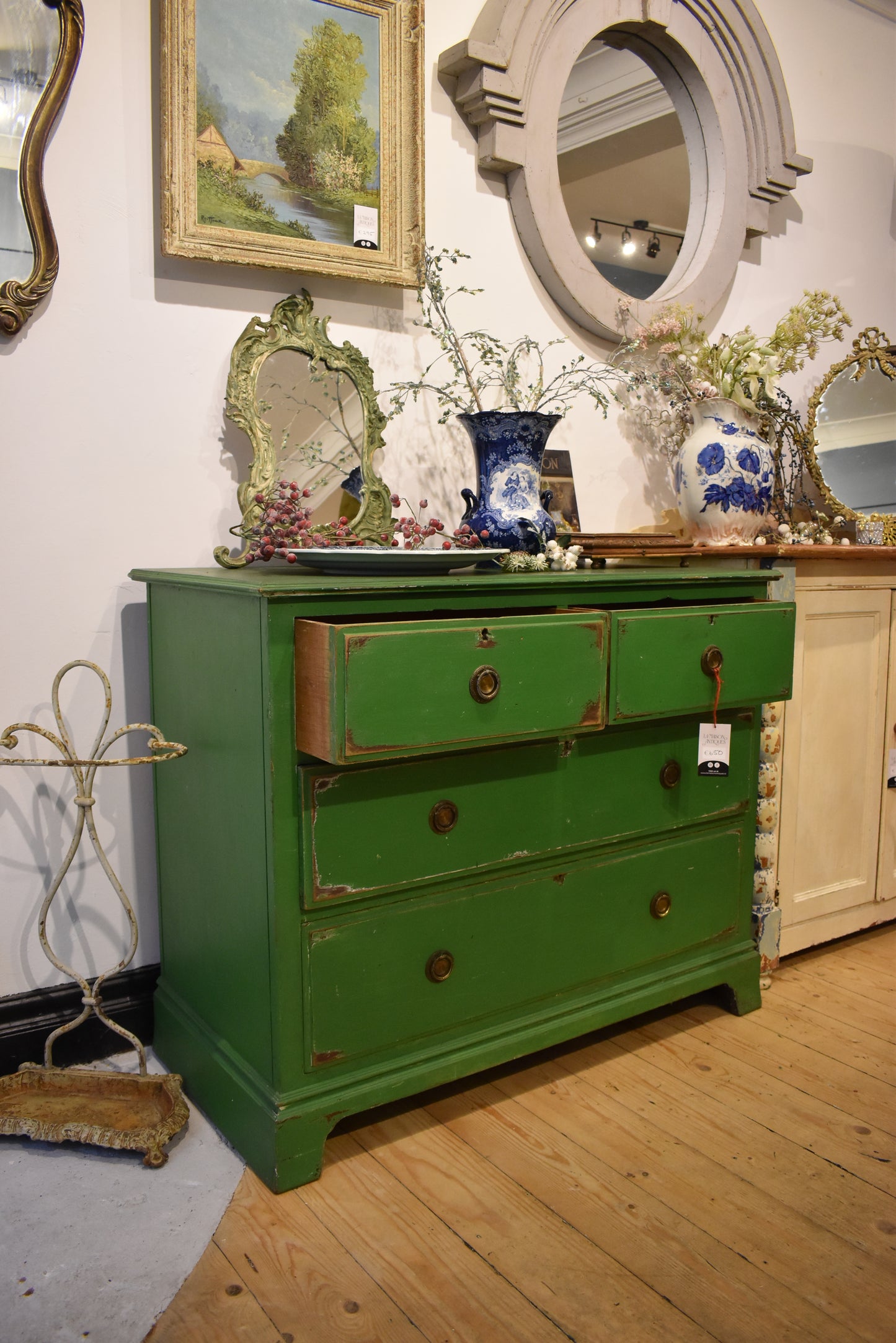 Antique painted Chest of Drawers