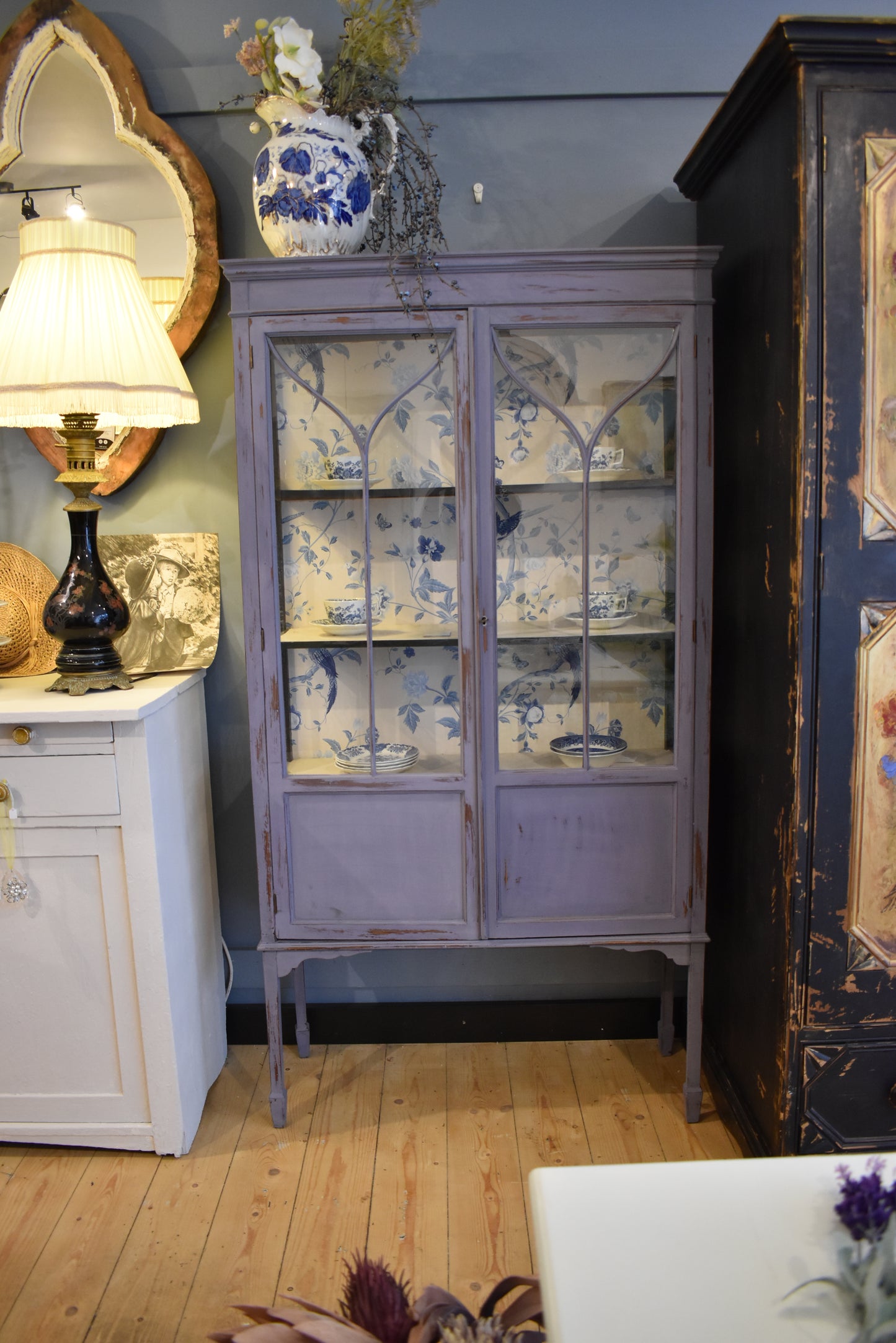 Painted Antique Cabinet