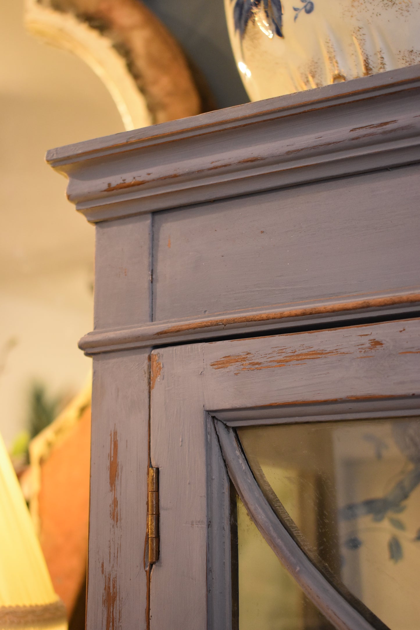 Painted Antique Cabinet