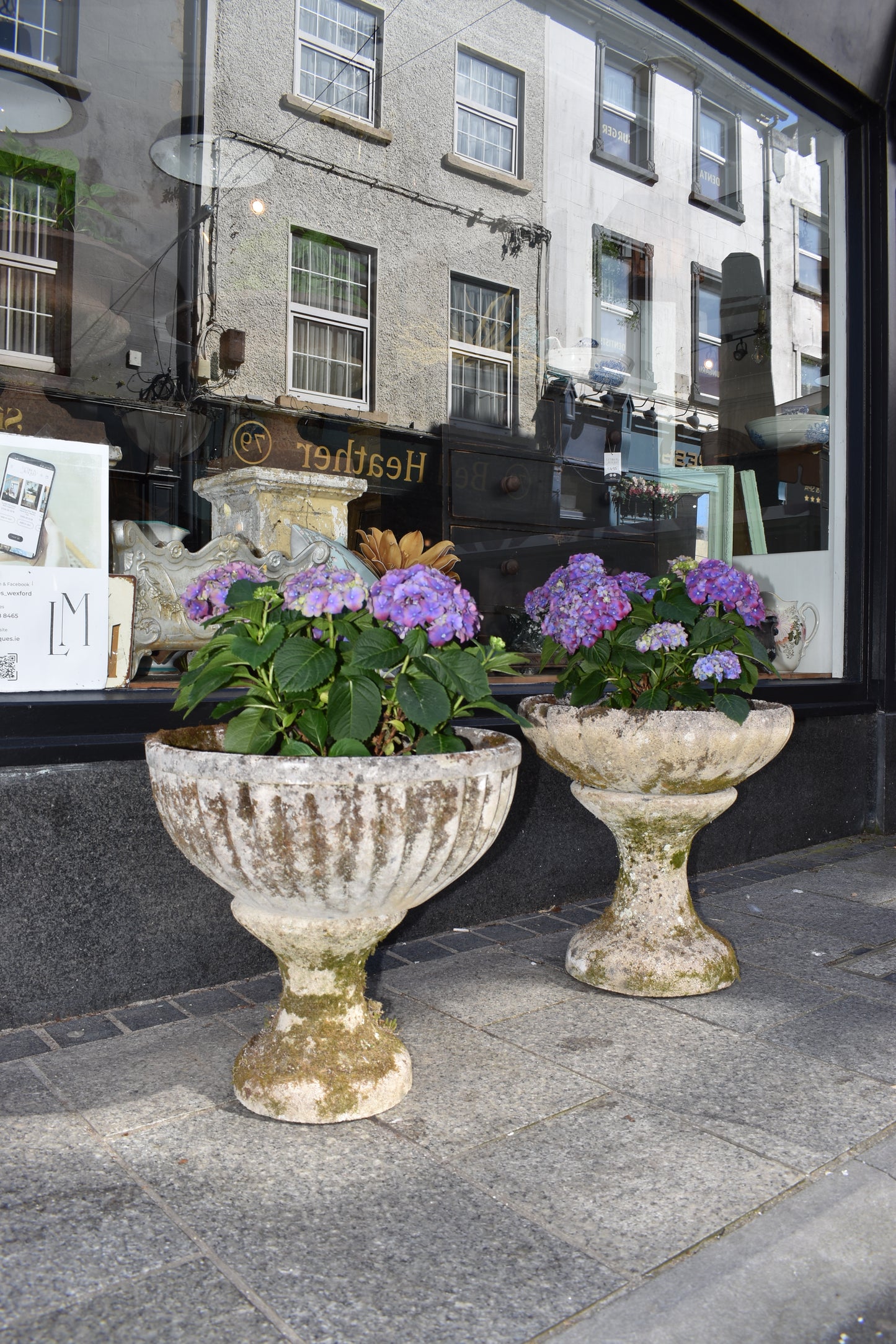 Pair of Old French Planters