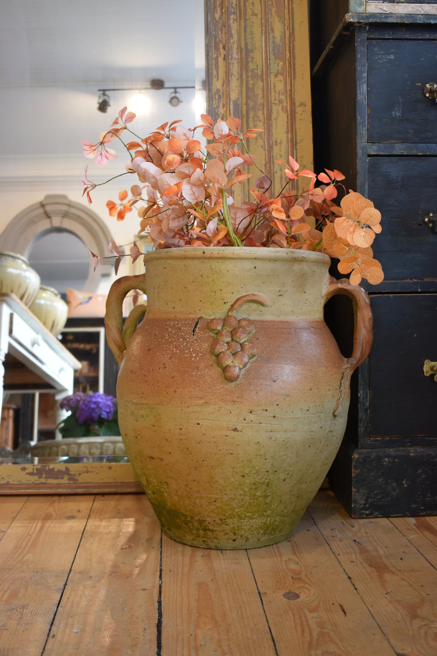 Large Old French Pot