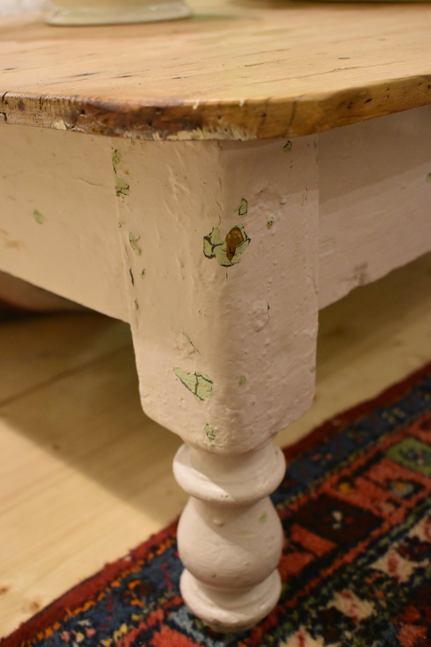 Victorian Pine Coffee Table