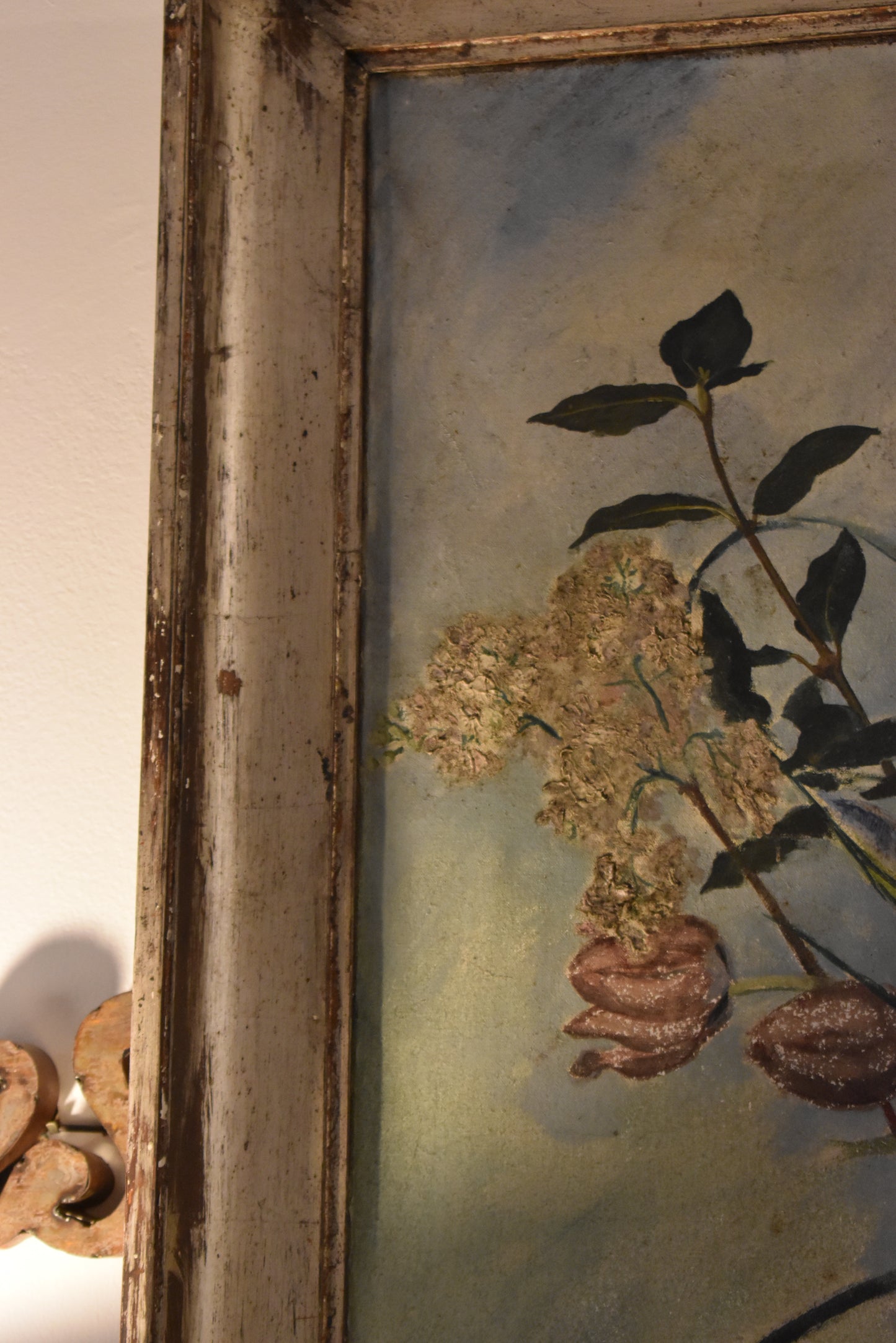 Lovely Old French Oil Painting