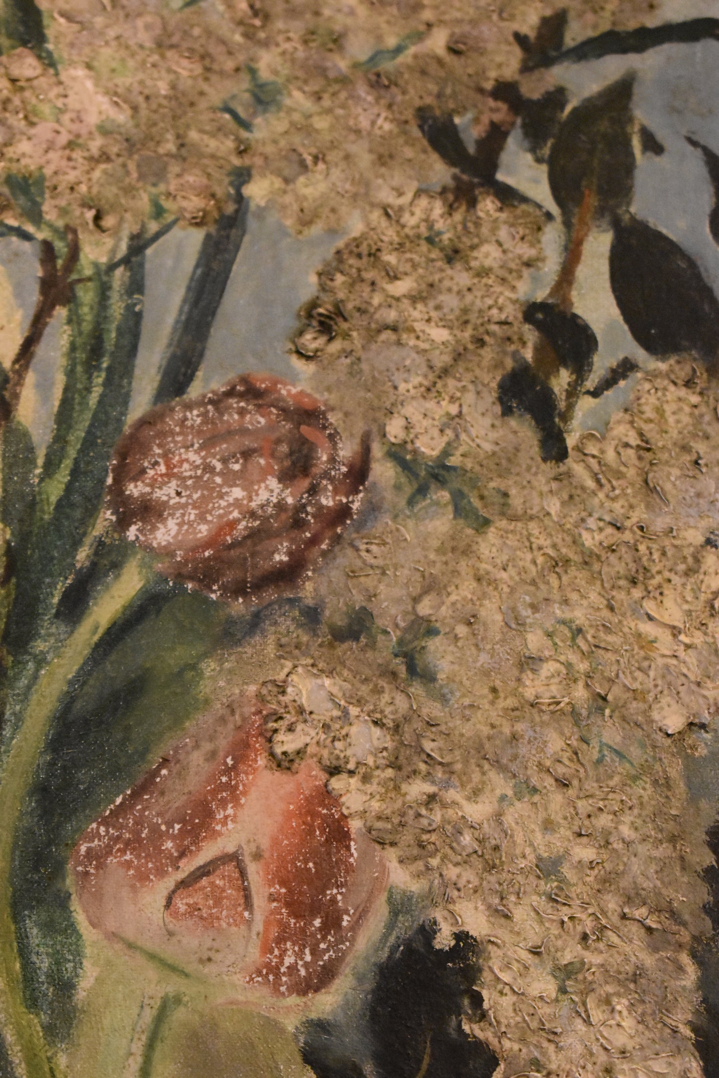 Lovely Old French Oil Painting