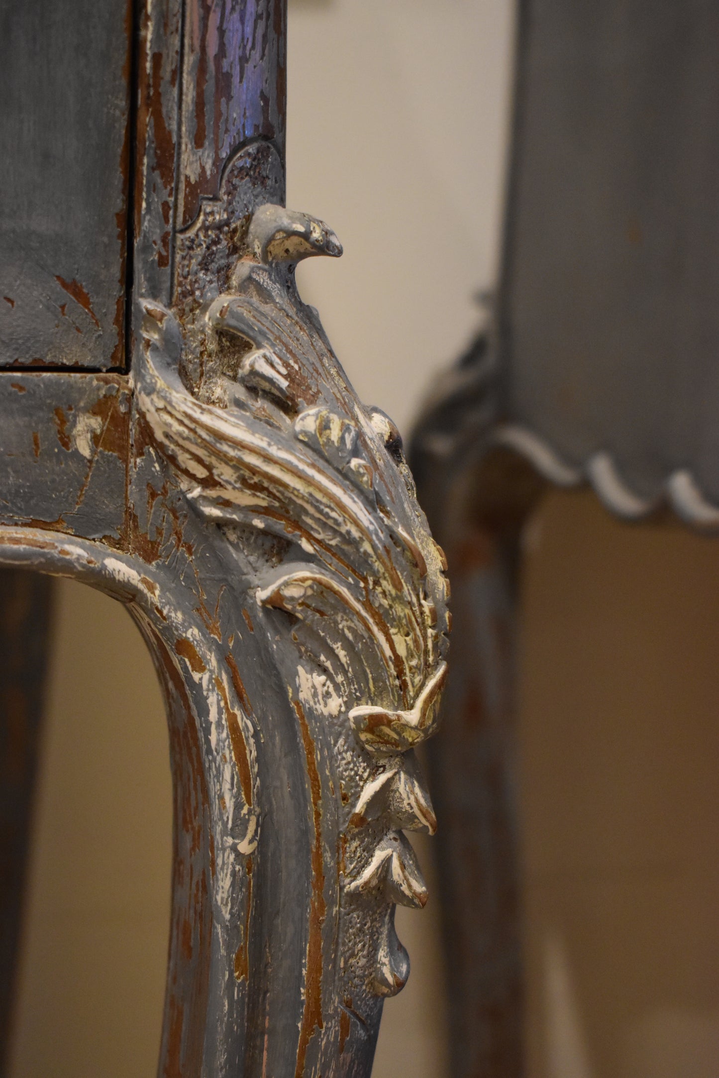 Pair of French Marble Topped Lockers