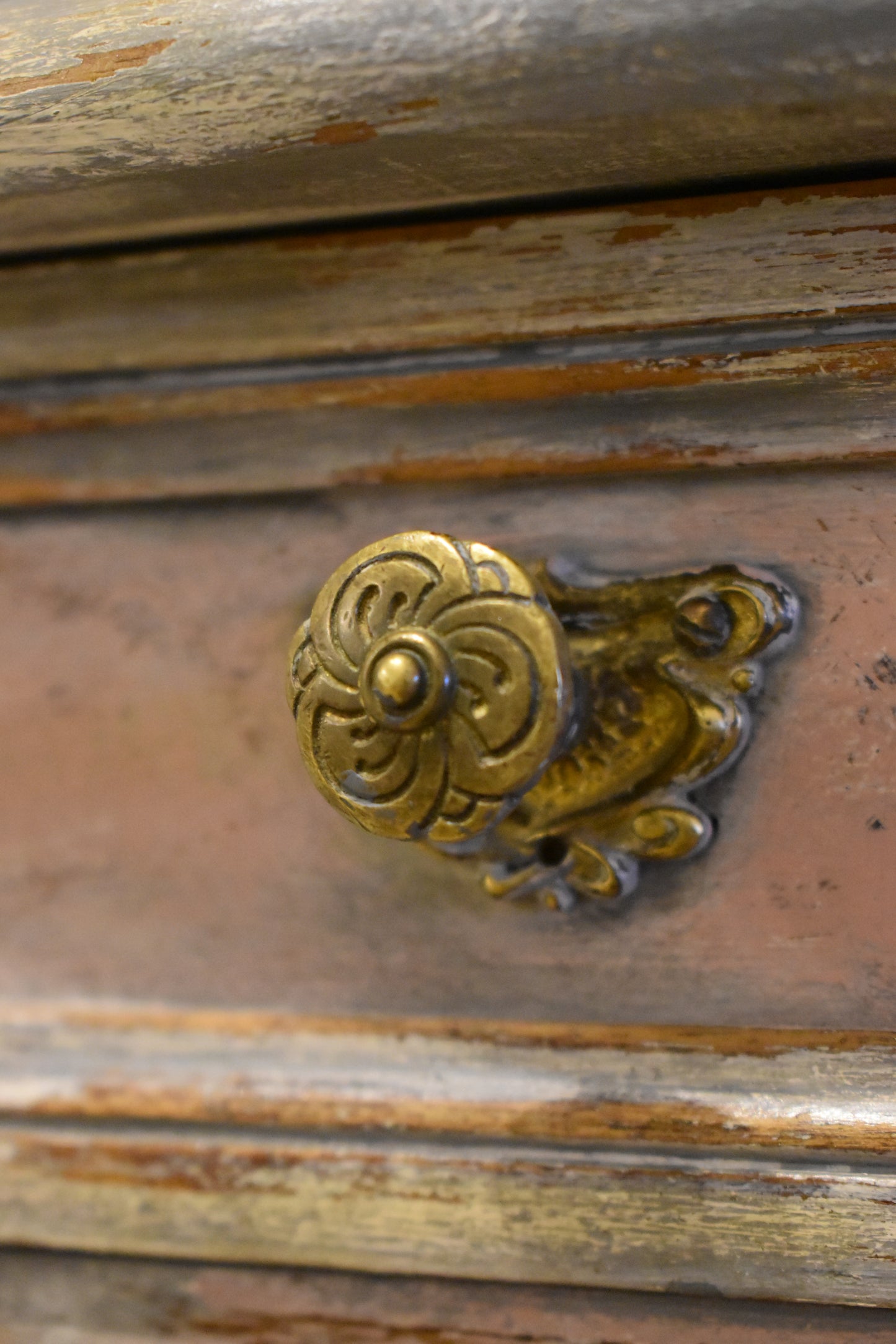 Pair of French Marble Topped Lockers