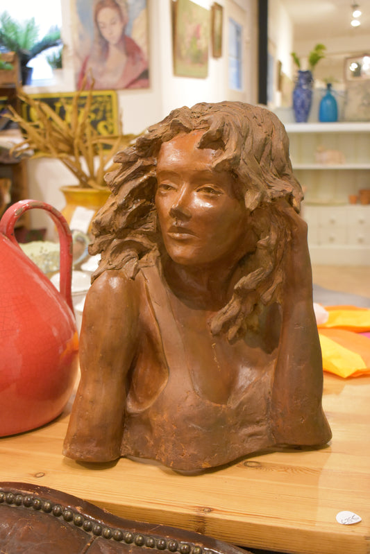 Beautifully Carved Lady Bust