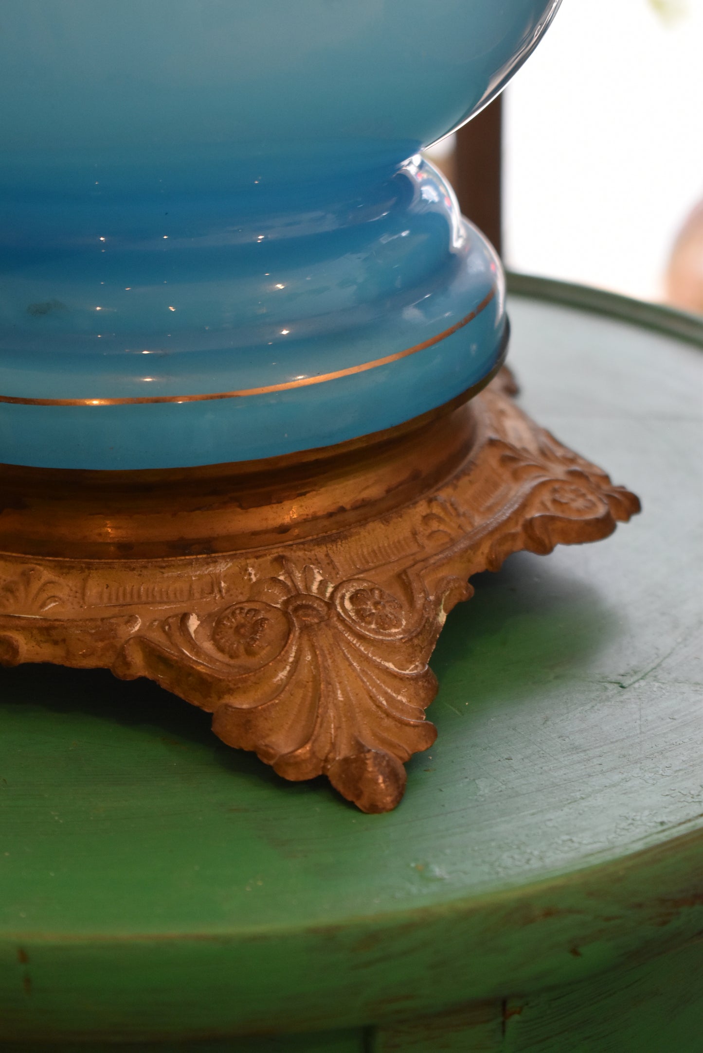 Blue Decorative Table Lamp