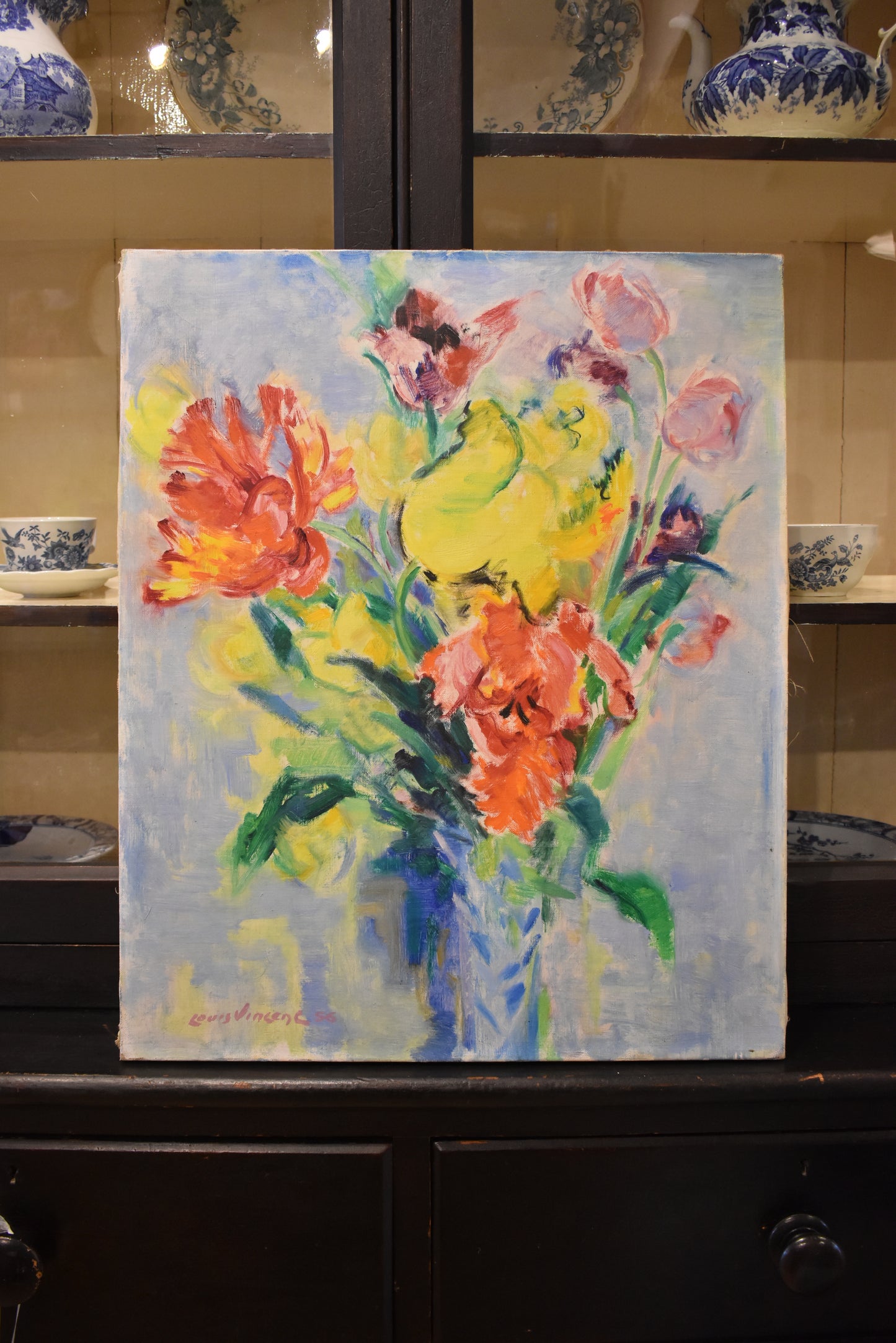 Vibrant Flower Painting