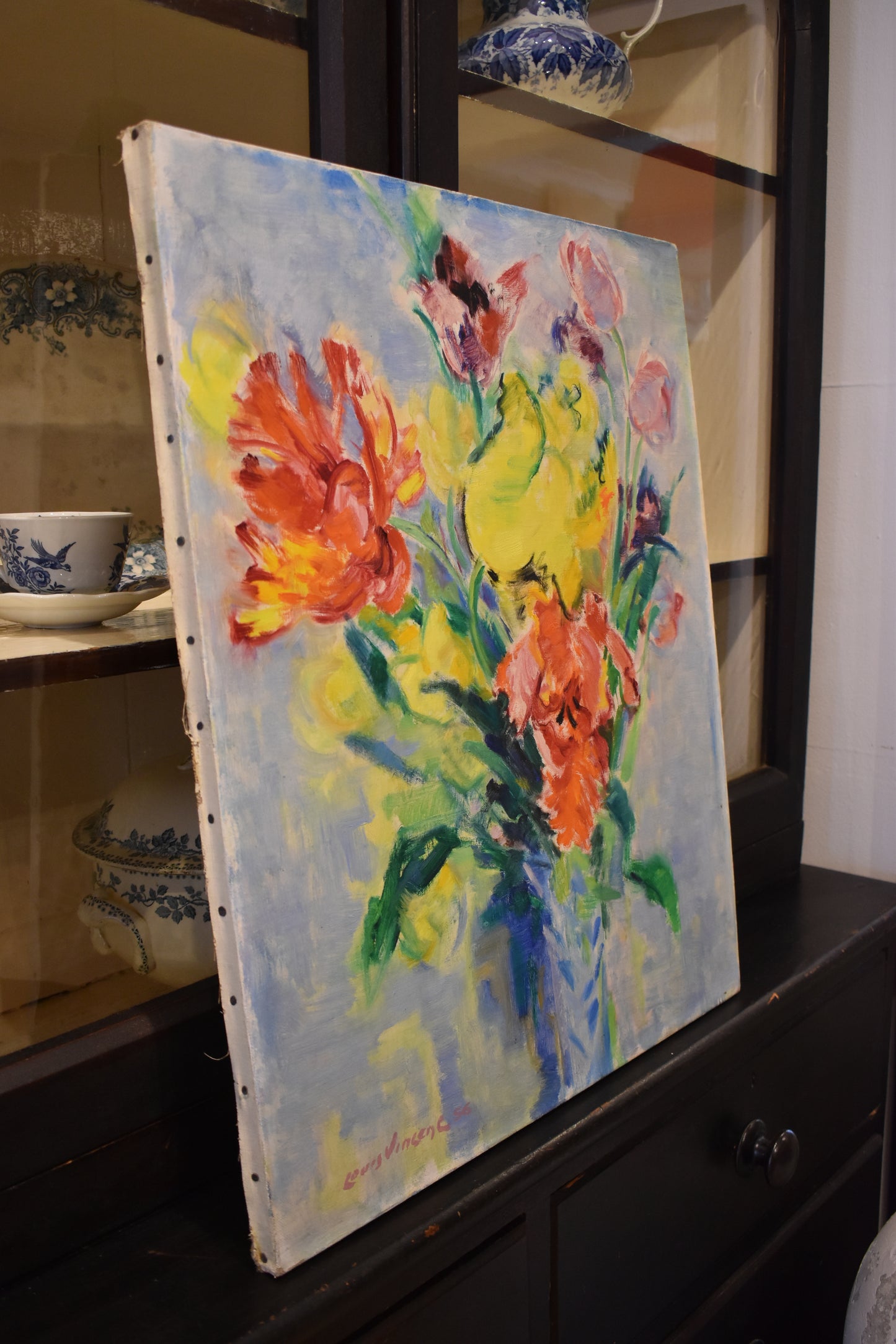 Vibrant Flower Painting