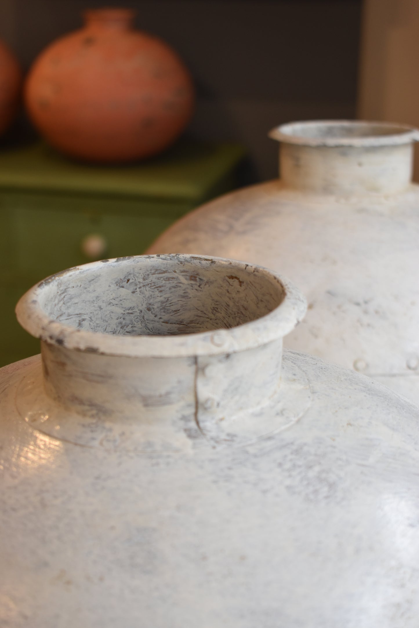 Colourful Indian Pots in Range of Colours