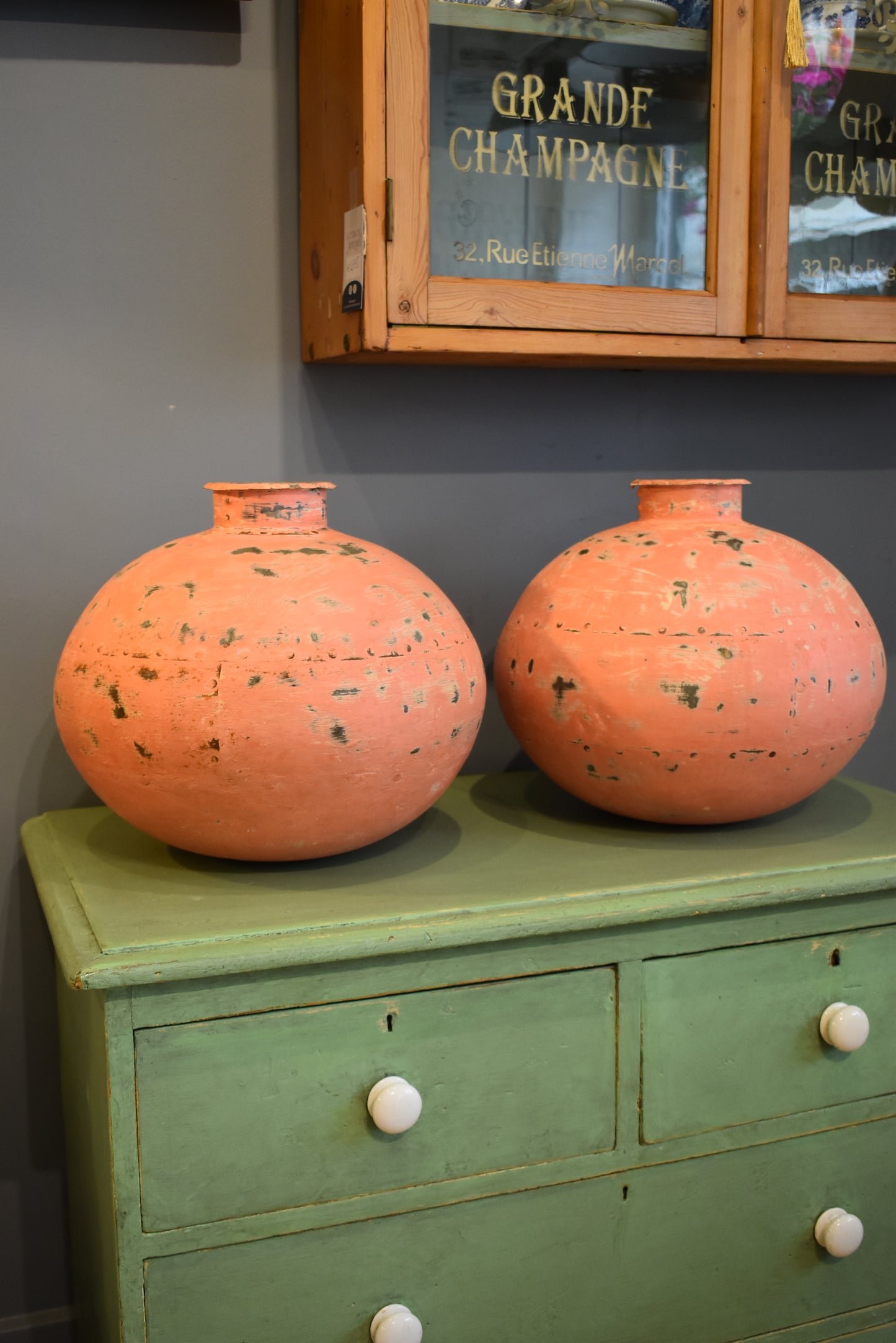Colourful Indian Pots in Range of Colours