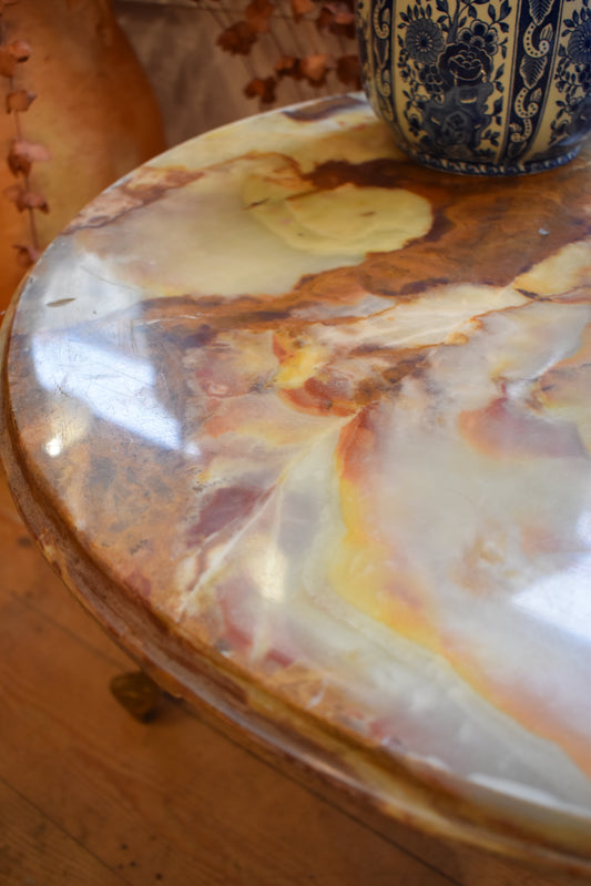 French Marble Topped Table