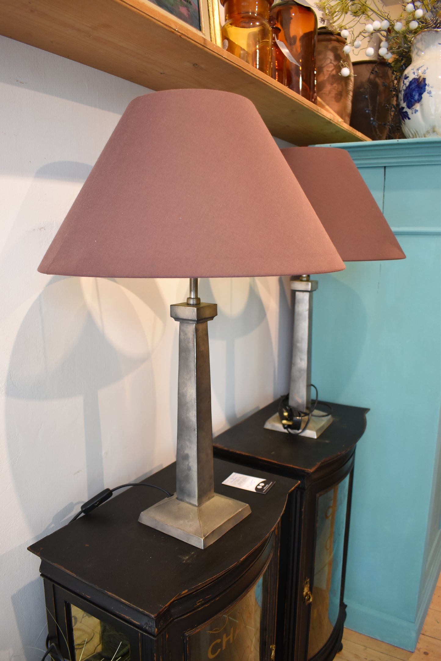 Pair of French Lamps