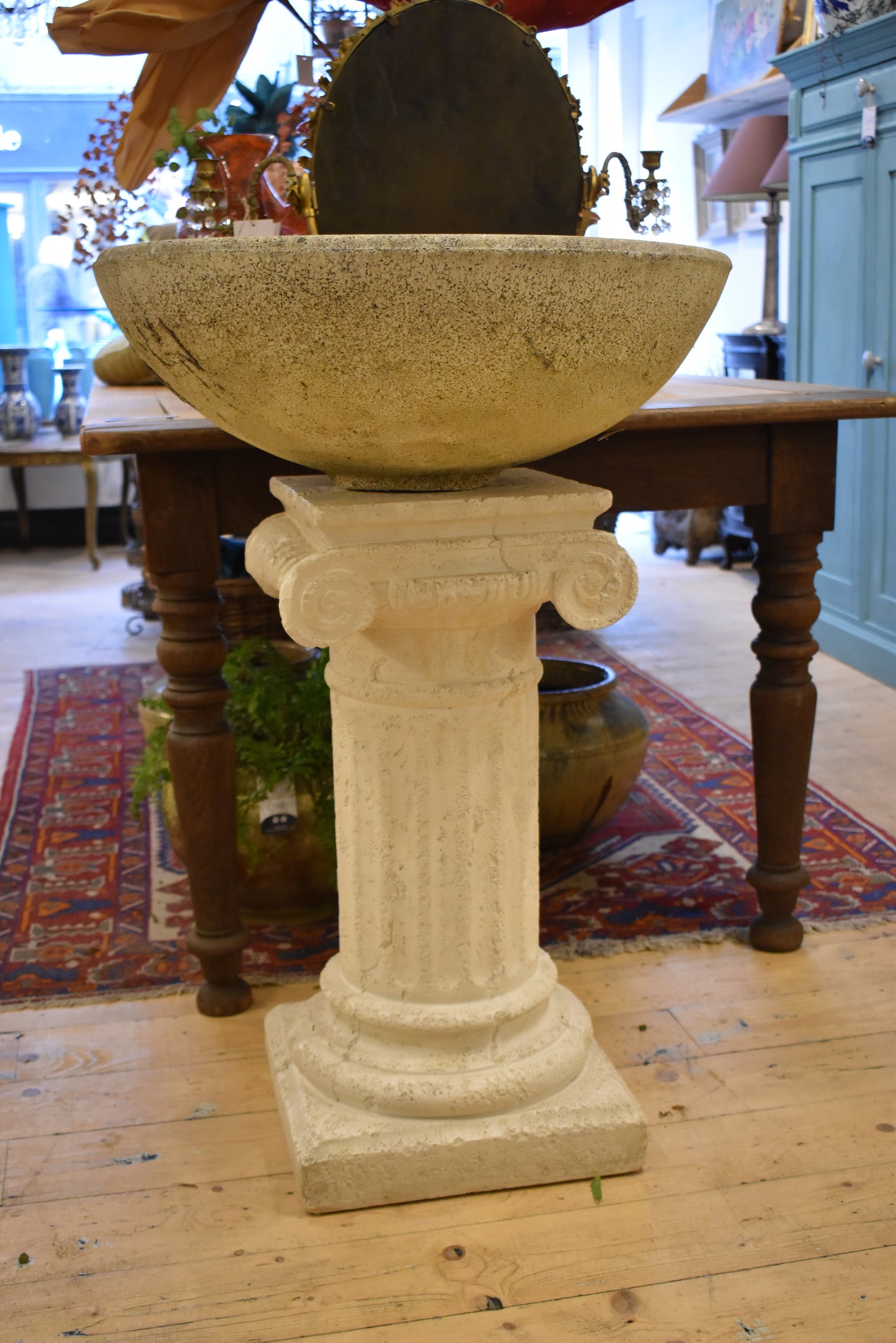 Lovely Old French Fountain / Bird Bath