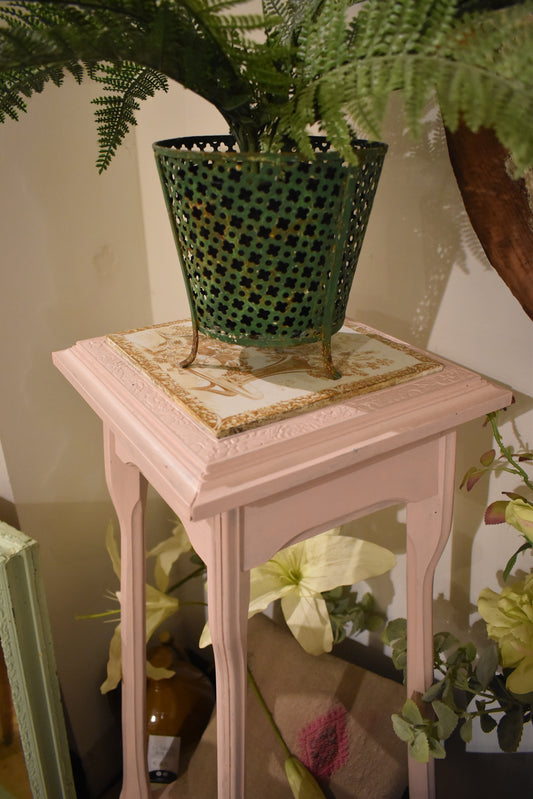 Pink Decorative Plant Stand