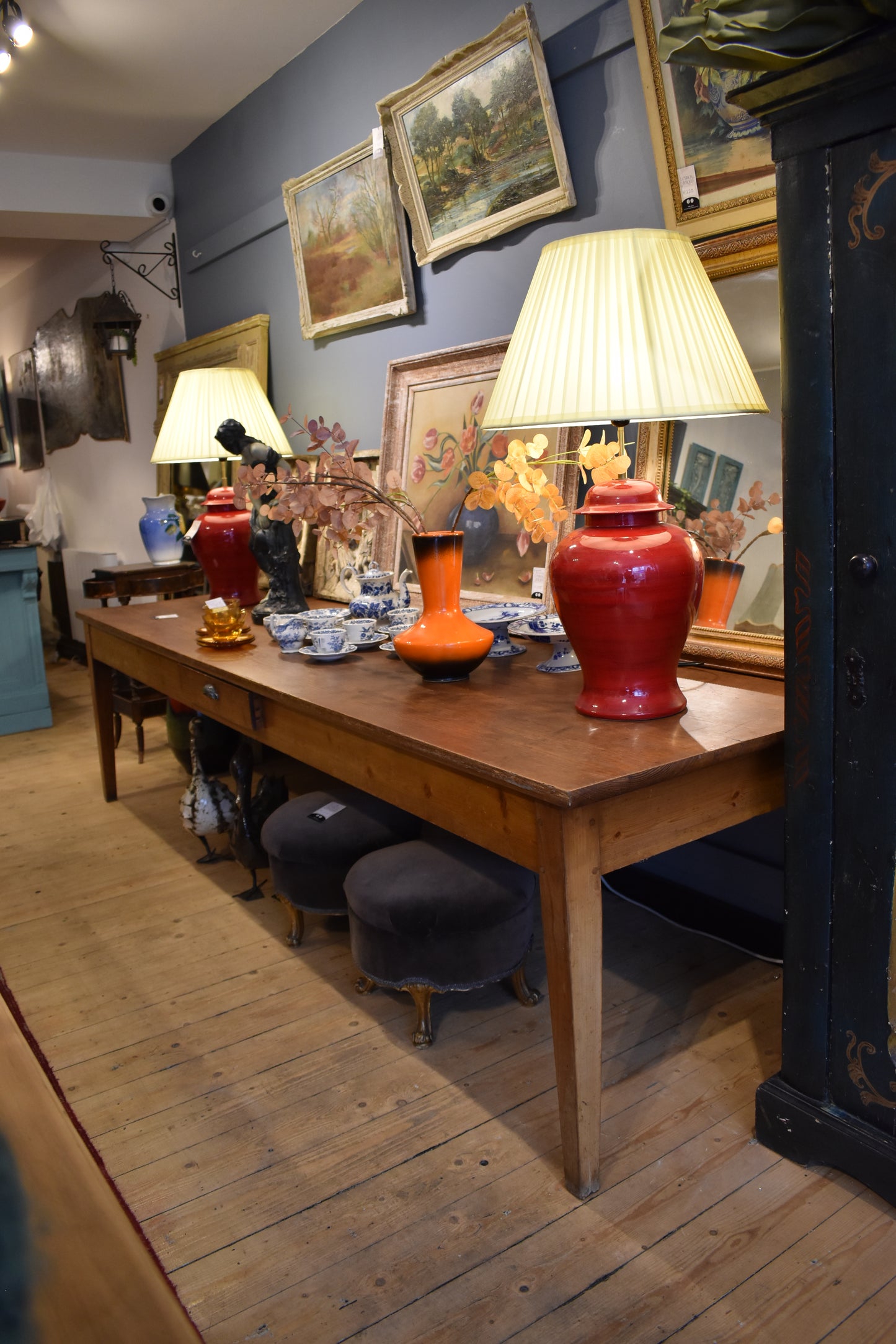 Large French Table 10/12 Seater