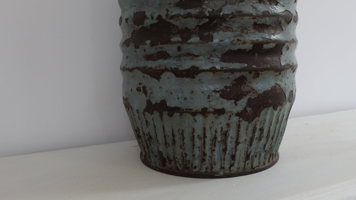 Rustic Indian Iron Planter