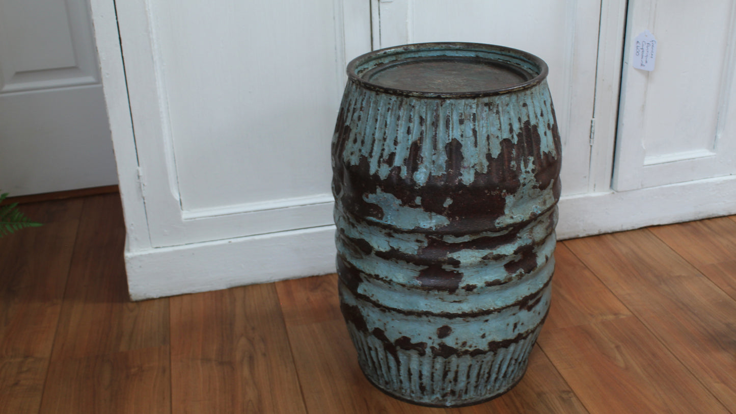 Rustic Indian Iron Planter