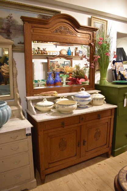 French Marble Topped Washstand