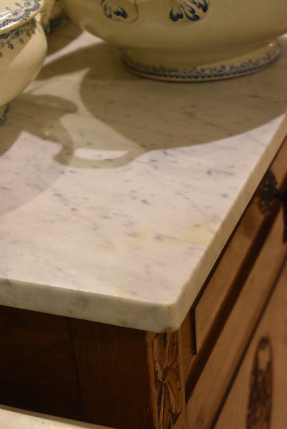 French Marble Topped Washstand