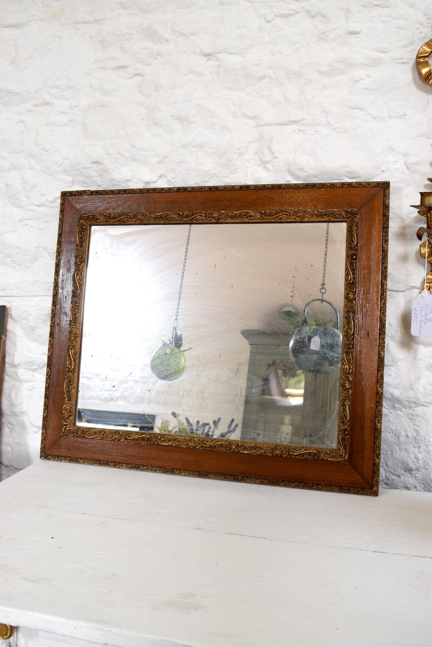 Old French Gilt Mirror