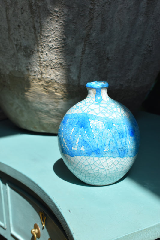 Blue French Pottery