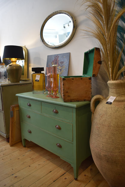 Green Chest of Drawers