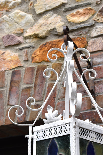 Old French Wrought Iron Lantern