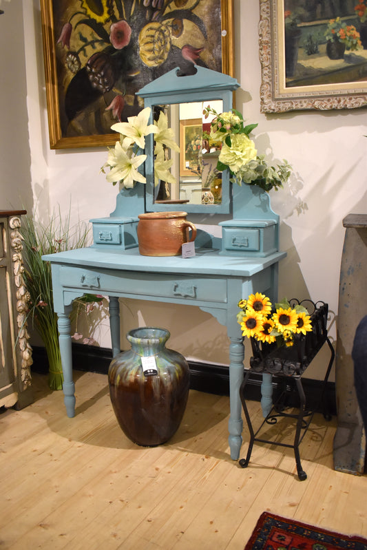 Antique French Table with Mirror