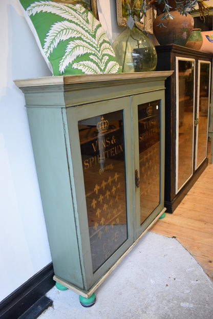 Antique French Painted Cabinet