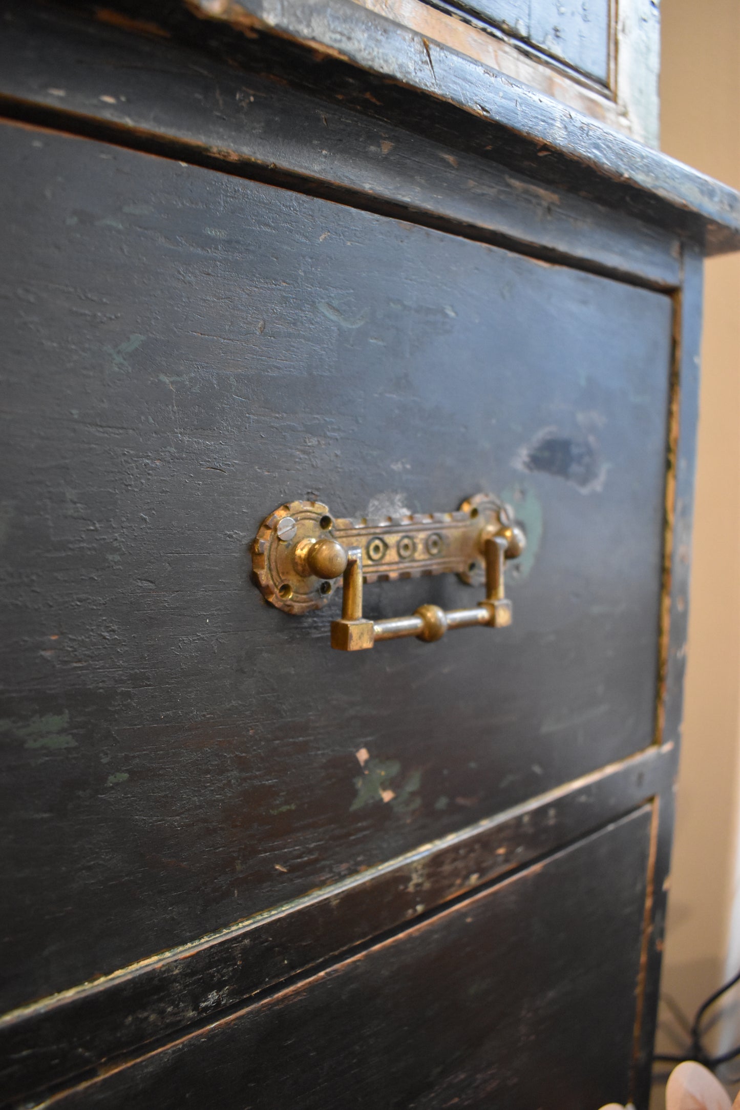 Old Painted Cupboard