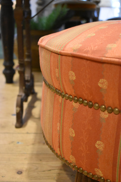 Vintage French Pouffe