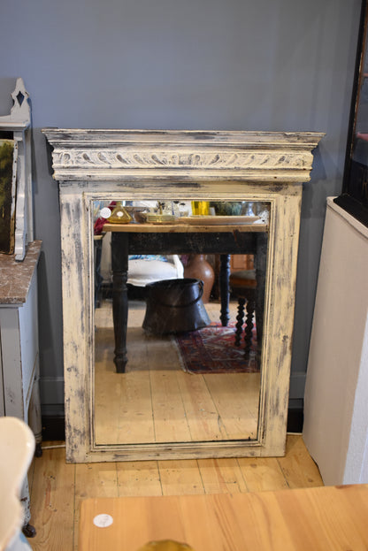 Lovely Old Distressed French Mirror
