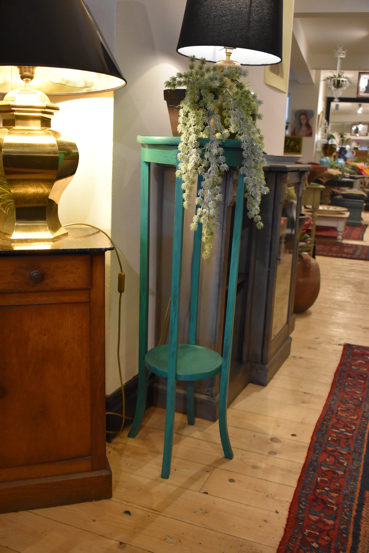 Lovely Painted Plant Stand