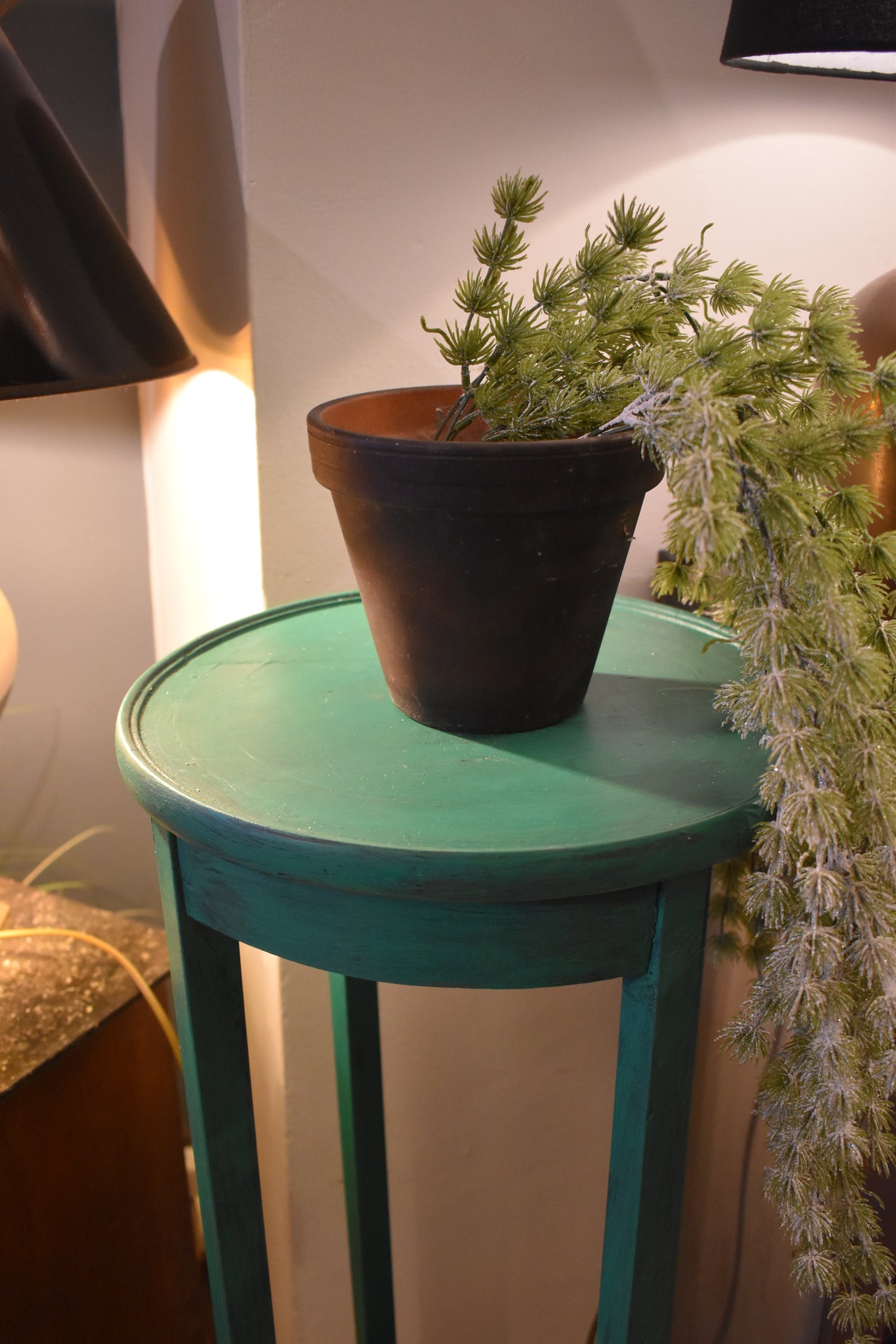 Lovely Painted Plant Stand