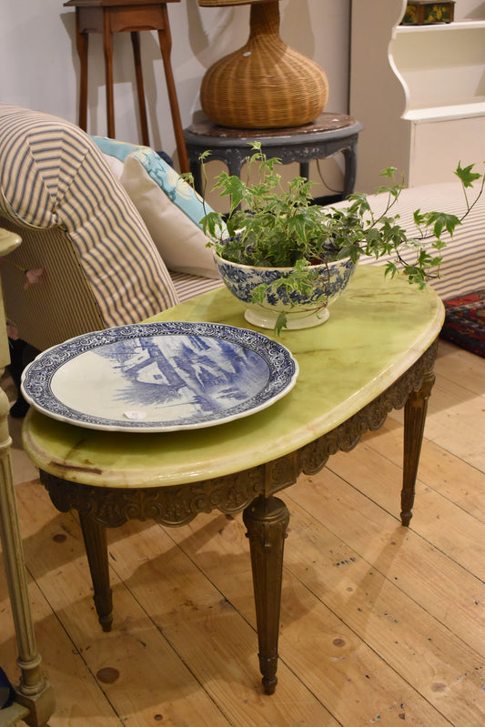 French Brass Coffee Table