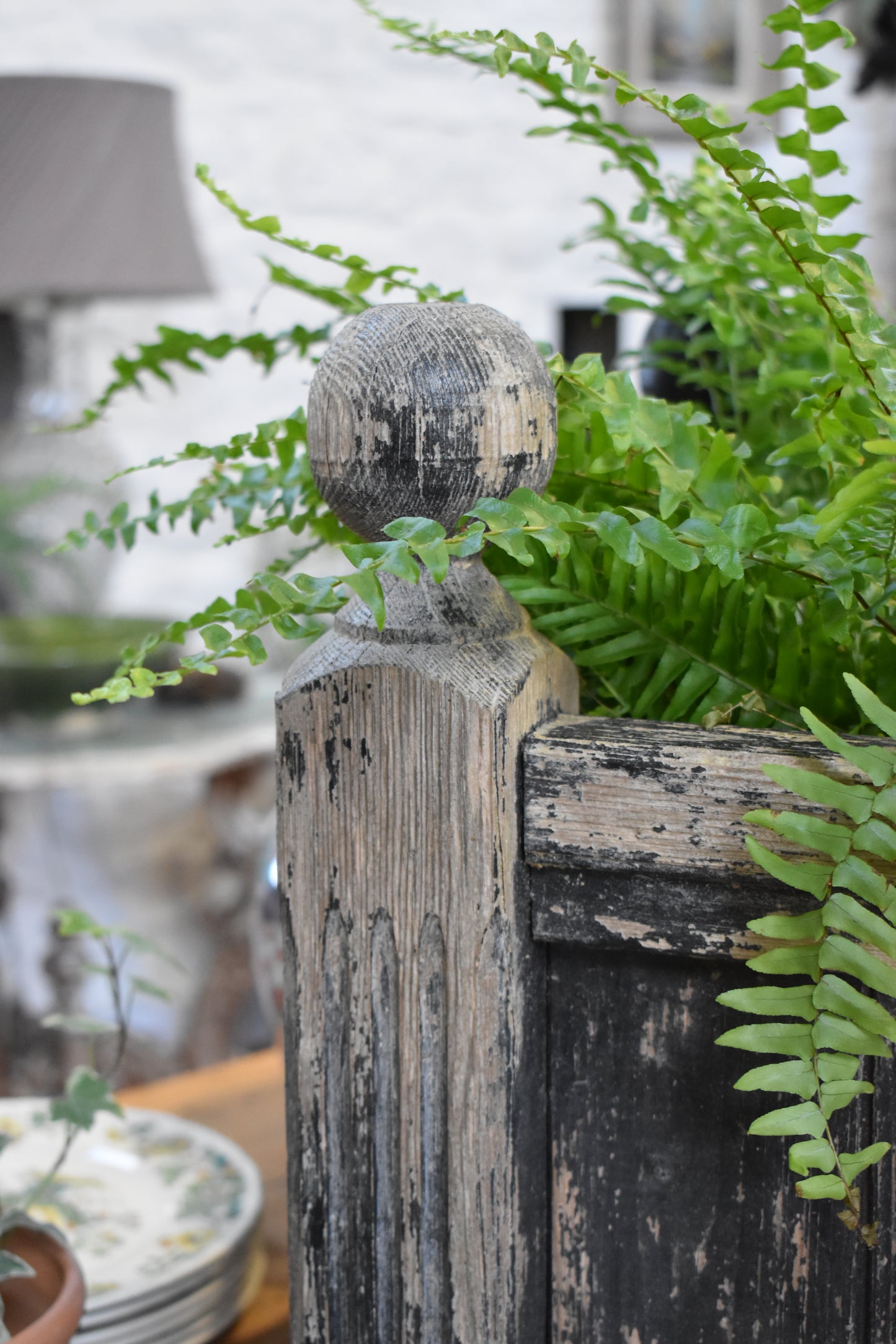 Pair of Wooden Planters