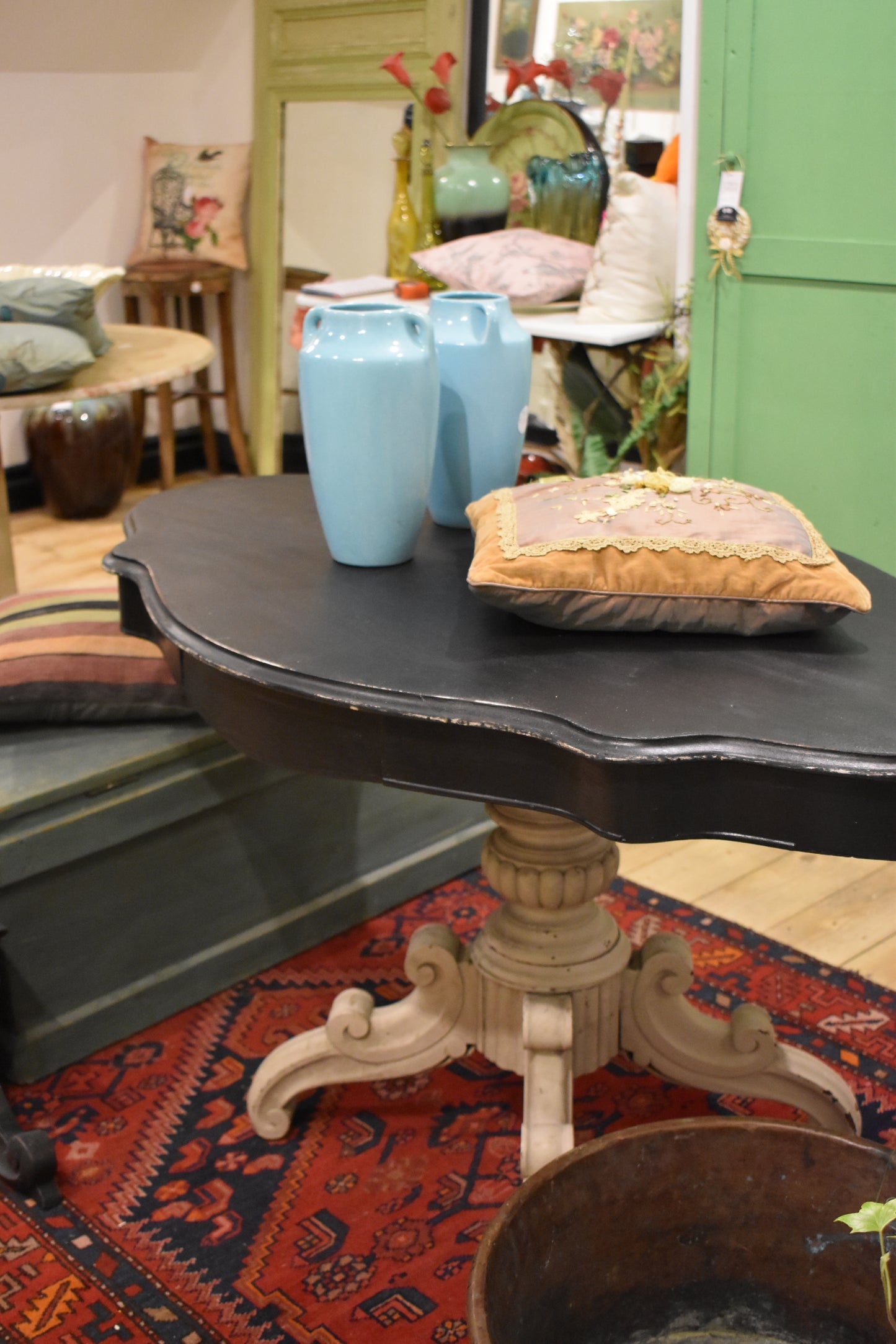 Black French Table