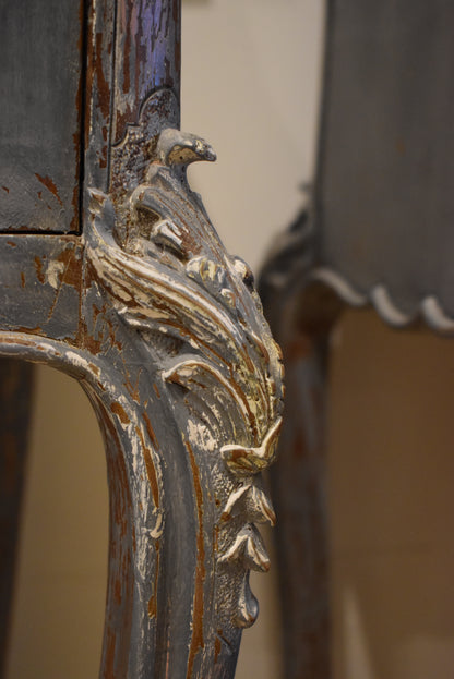 Pair of French Marble Topped Lockers