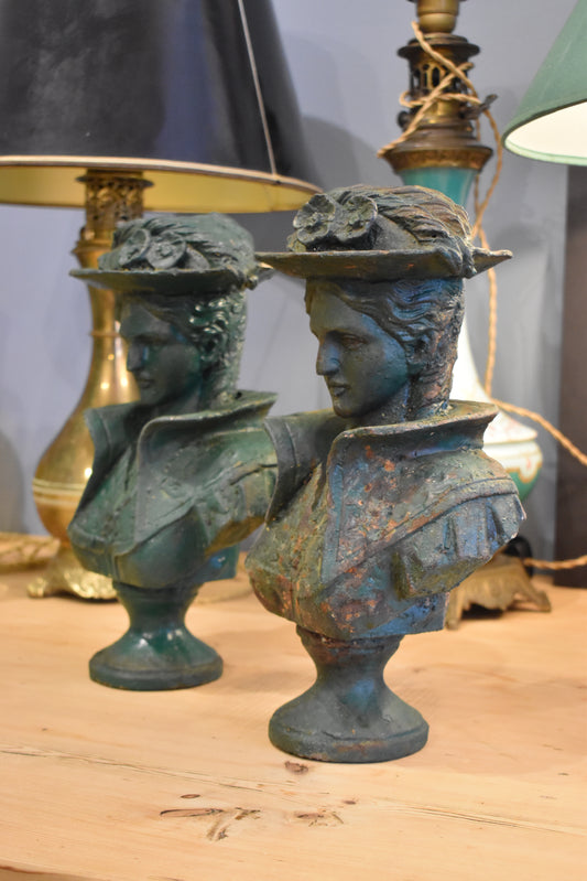 Pair of Lovely Old French Ladies