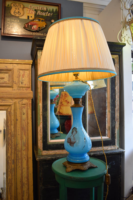 Blue Decorative Table Lamp