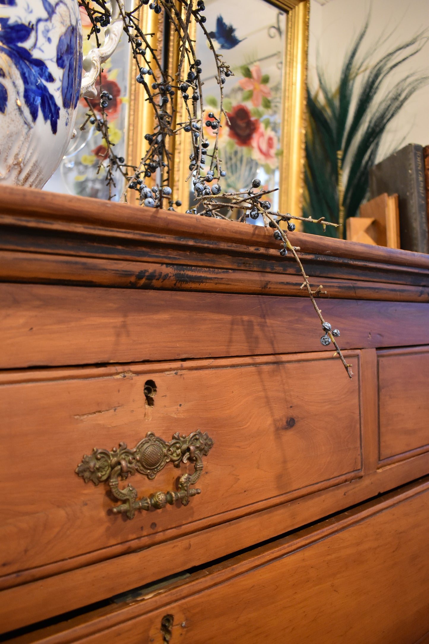 Tall French Set of Drawers