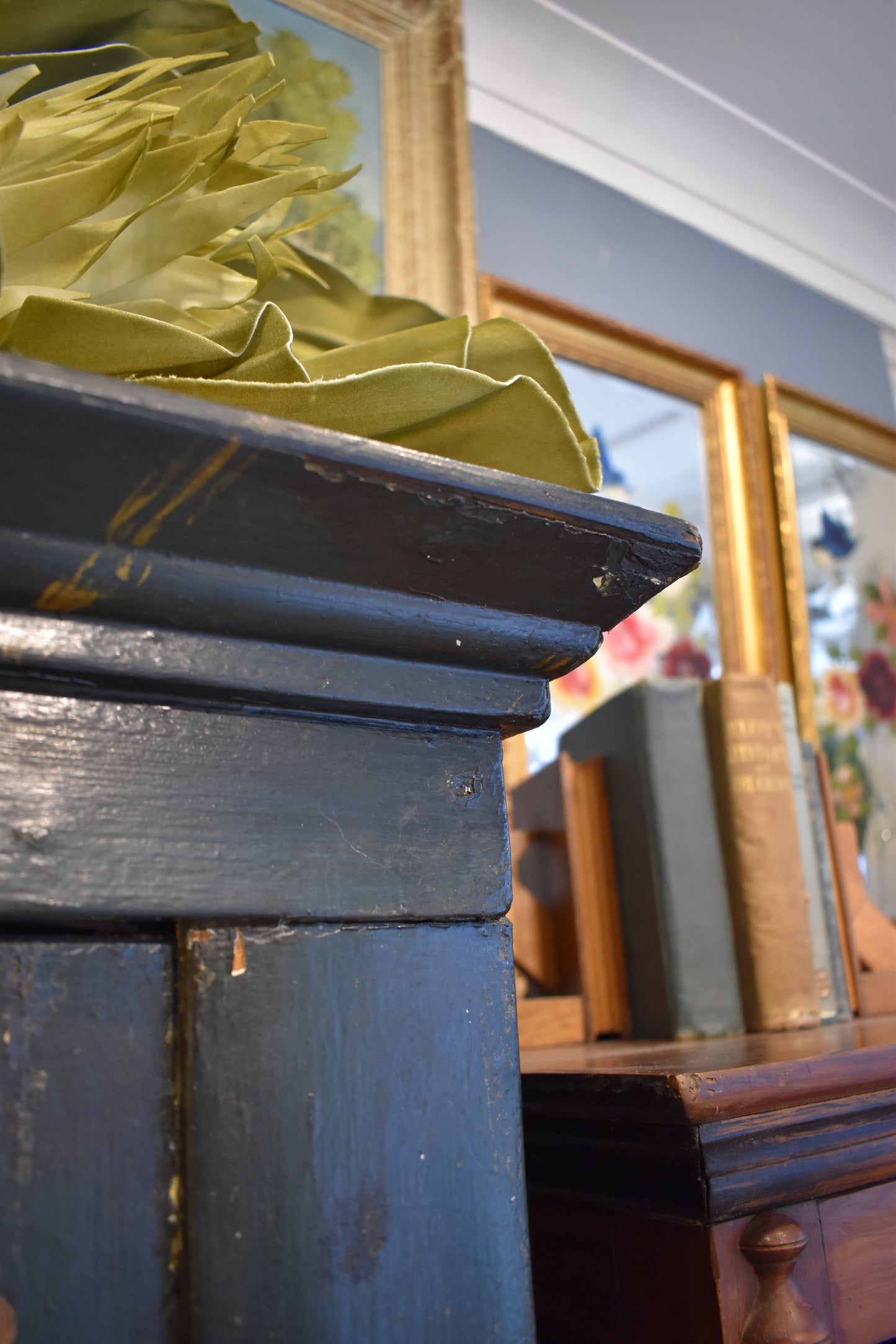 French Hand Painted Cupboard