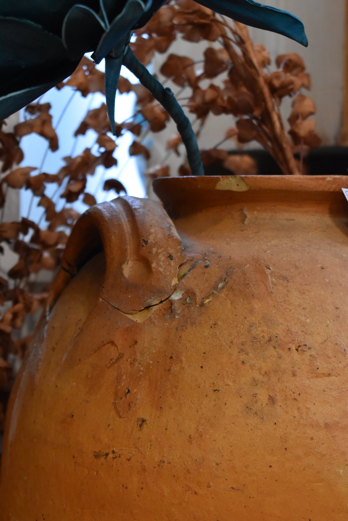 Old French Olive Pot